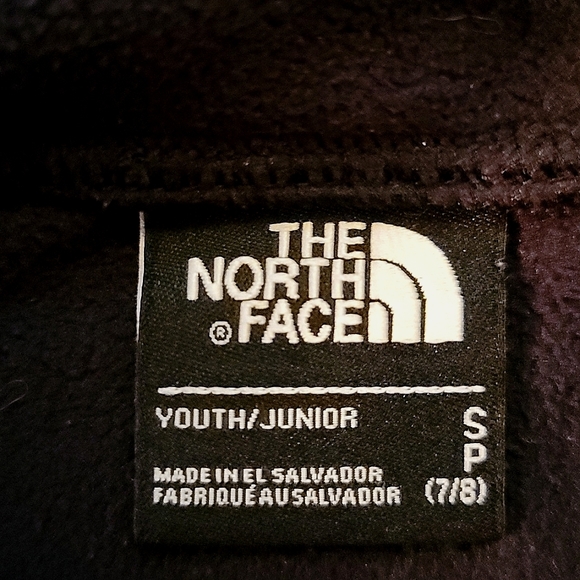 The North Face - Youth 7/8 Orange Pullover (Sweater) - Picture 2 of 2